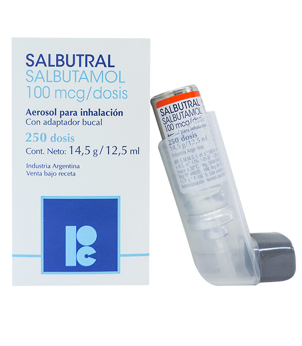 precio de salbutamol paf