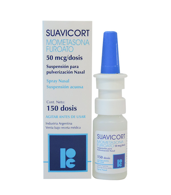 Suavicort Mometasona Furoato Spray Nasal - Cont. 150 dosis.